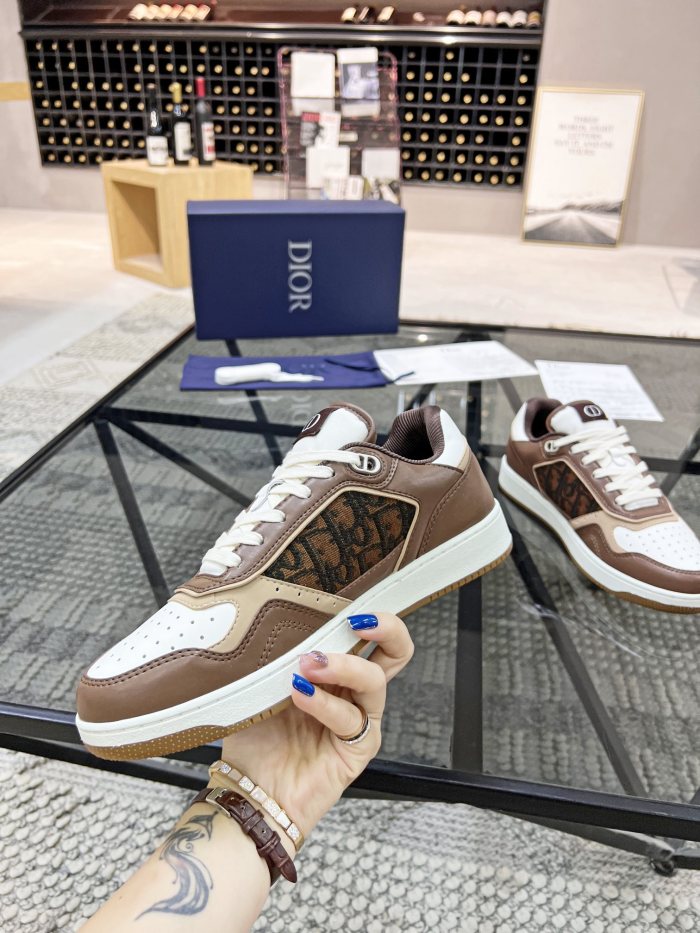 Men Women D*ior Top Sneakers B27 CP 20230531 - 2