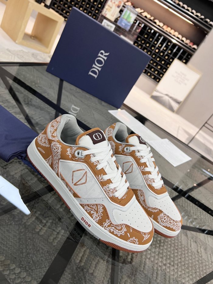 Men Women D*ior Top Sneakers B27 CP 20230531 - 4