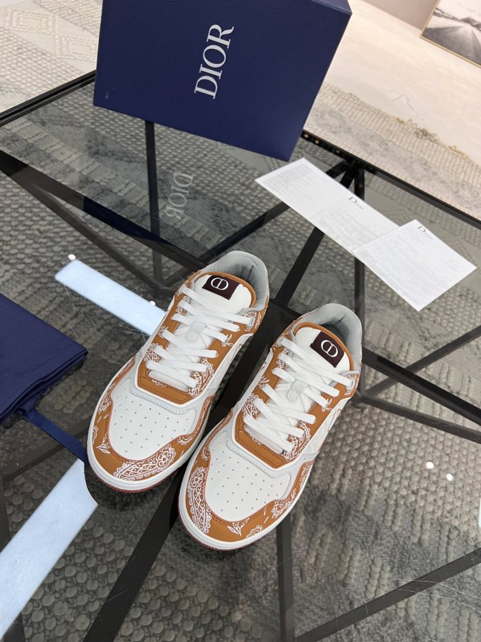 Men Women D*ior Top Sneakers B27 CP 20230531 - 4