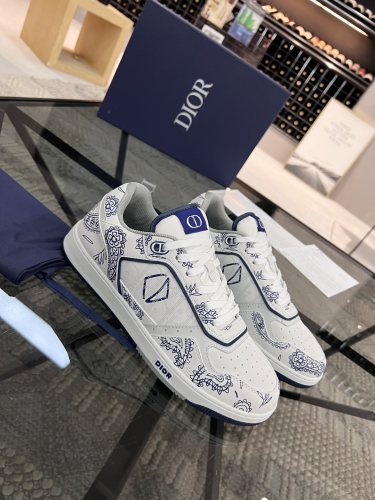 Men Women D*ior Top Sneakers B27 CP 20230531 - 3