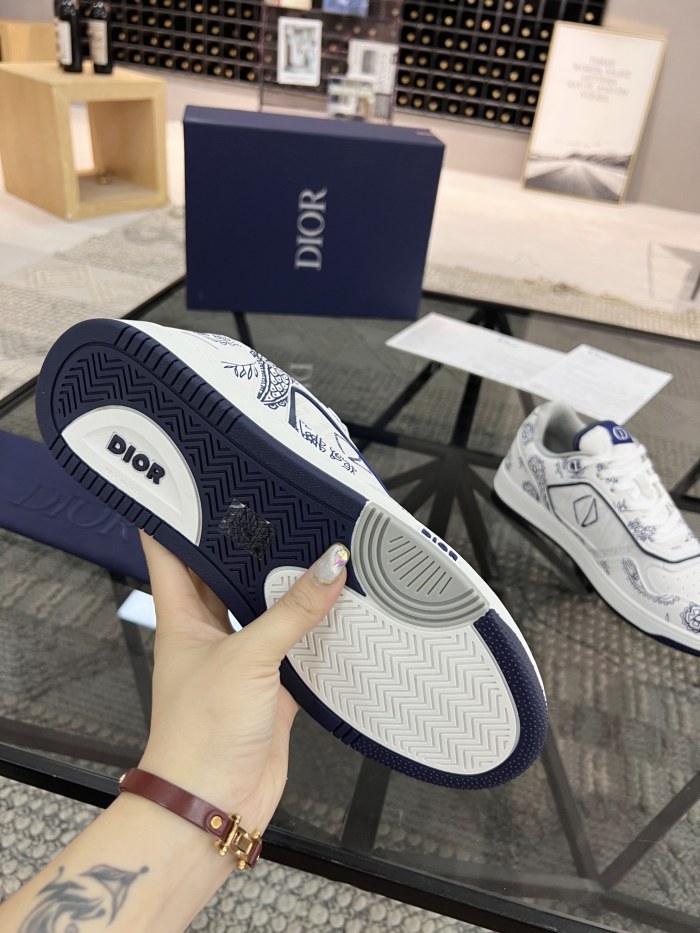 Men Women D*ior Top Sneakers B27 CP 20230531 - 3