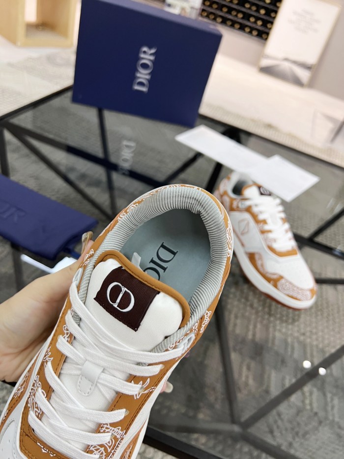 Men Women D*ior Top Sneakers B27 CP 20230531 - 4