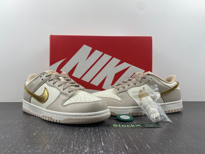 Dunk Low Phantom Metallic Gold  DX5930-001
