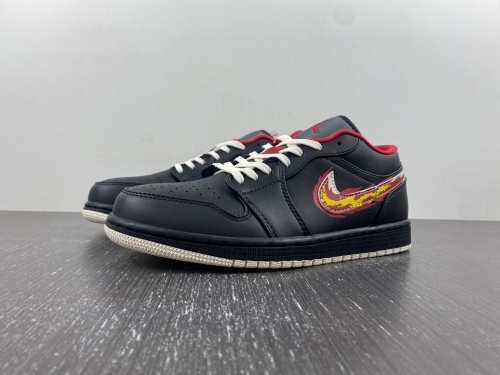 Air Jordan 1 Low SE Just Skate Black  FJ7073-010