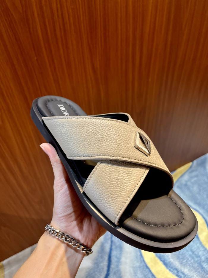 Men Women D*ior Top Slippers Alias RR 20230606 -7