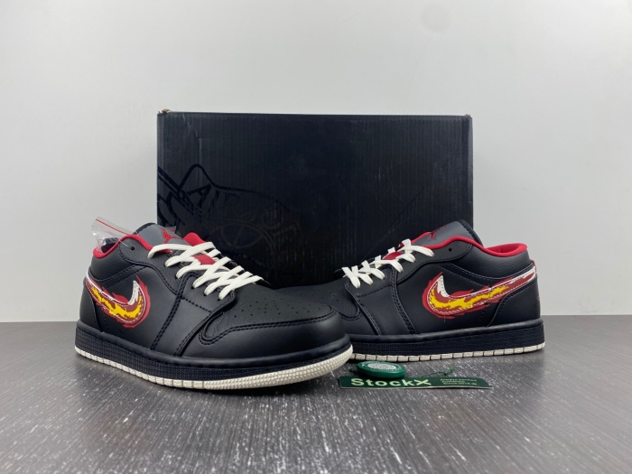 Air Jordan 1 Low SE Just Skate Black  FJ7073-010