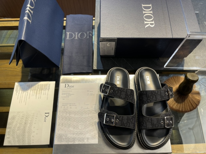 Men Women D*ior Top Slippers Alias RR 20230606 -3