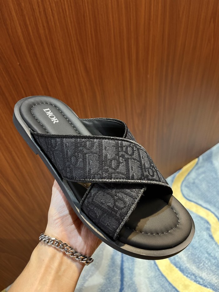 Men Women D*ior Top Slippers Alias RR 20230606 -5