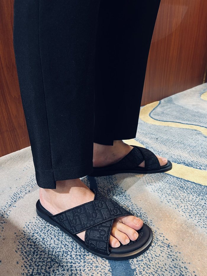Men Women D*ior Top Slippers Alias RR 20230606 -5