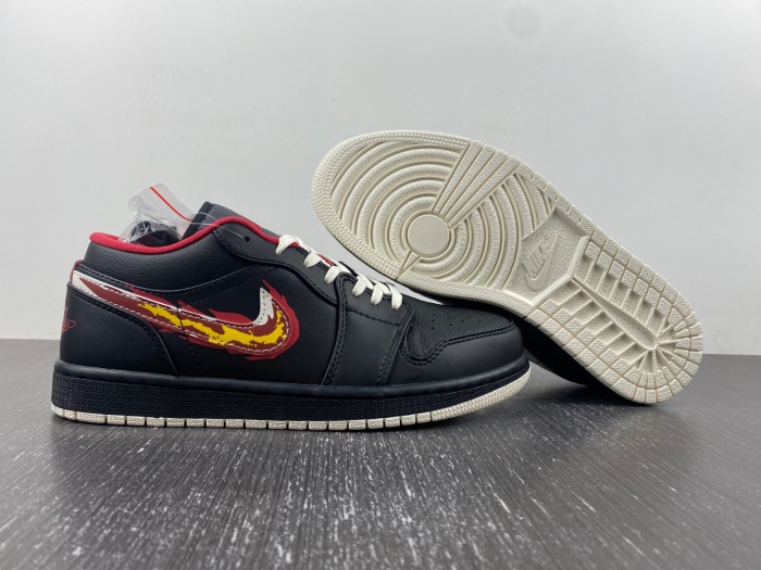 Air Jordan 1 Low SE Just Skate Black  FJ7073-010