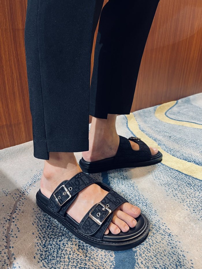 Men Women D*ior Top Slippers Alias RR 20230606 -3