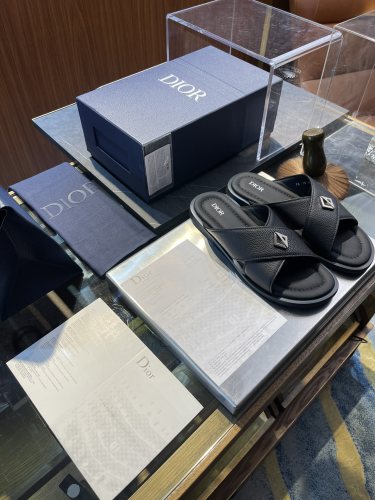 Men Women D*ior Top Slippers Alias RR 20230606 -6