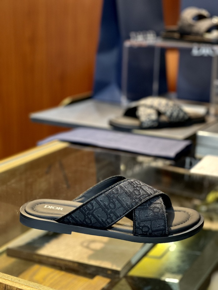 Men Women D*ior Top Slippers Alias RR 20230606 -5