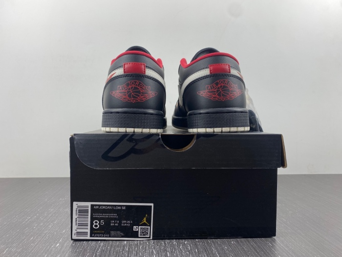 Air Jordan 1 Low SE Just Skate Black  FJ7073-010