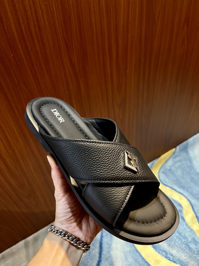 Men Women D*ior Top Slippers Alias RR 20230606 -6