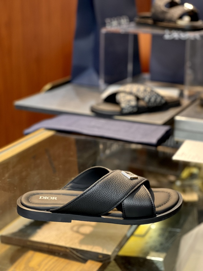Men Women D*ior Top Slippers Alias RR 20230606 -6