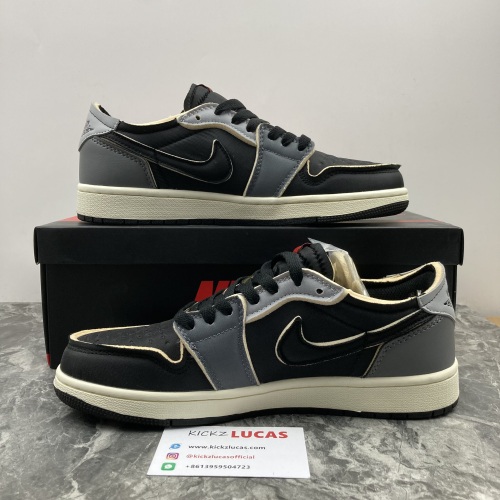 Air Jordan 1 Low OG EX Black Smoke Grey  DV0982-006