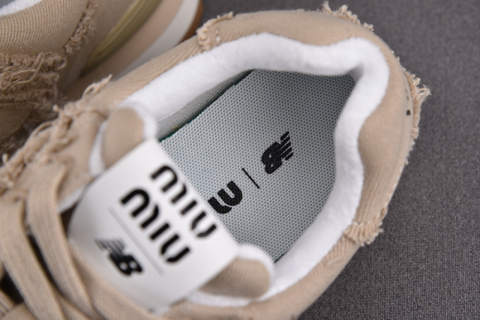 New Balance 574 M*iu M*iu Denim Colonial Beige