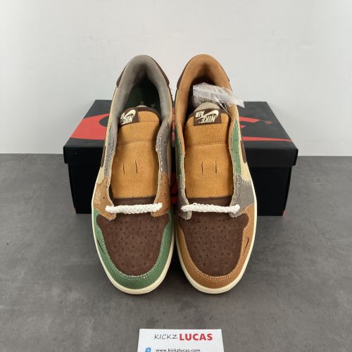 Air Jordan 1 Retro Low x Zion Williamson Voodoo DZ7292-200