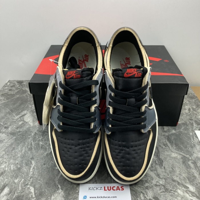 Air Jordan 1 Low OG EX Black Smoke Grey  DV0982-006