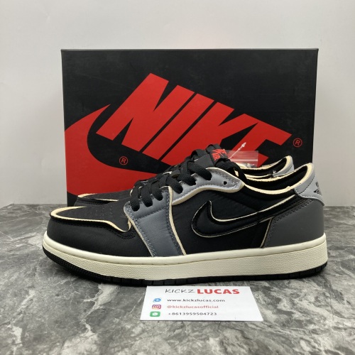 Air Jordan 1 Low OG EX Black Smoke Grey  DV0982-006