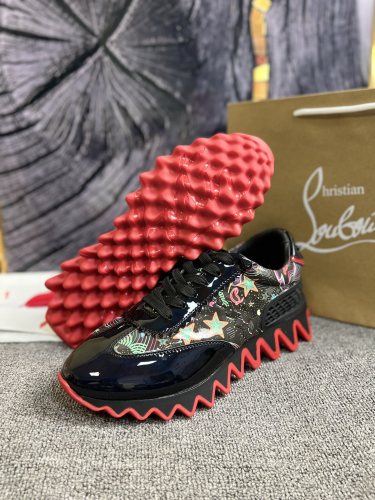 C*ristian L*uboutin Aurelien Red Flat Sneakers CP 20230608-25
