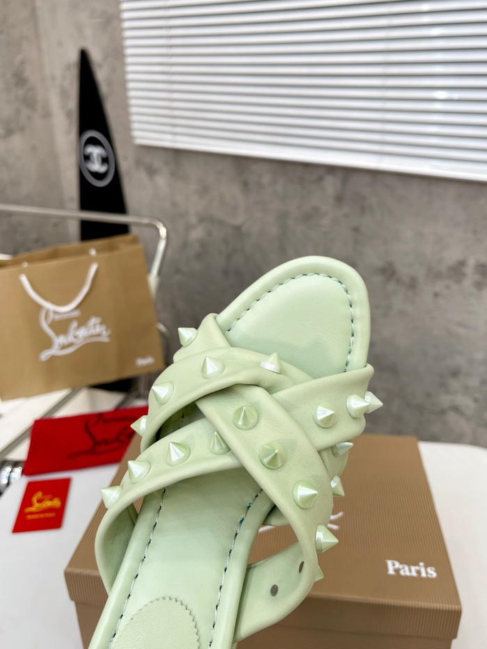 Women C*hristian L*ouboutin  Top Slippers CP 20230608-40