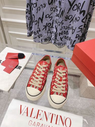 Men And Women 𝑉*𝐴𝐿𝐸𝑁𝑇𝐼𝑁𝑂 Top Canvas Shoe CP 20230607-28