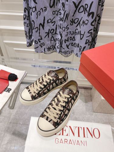 Men And Women 𝑉*𝐴𝐿𝐸𝑁𝑇𝐼𝑁𝑂 Top Canvas Shoe CP 20230607-27