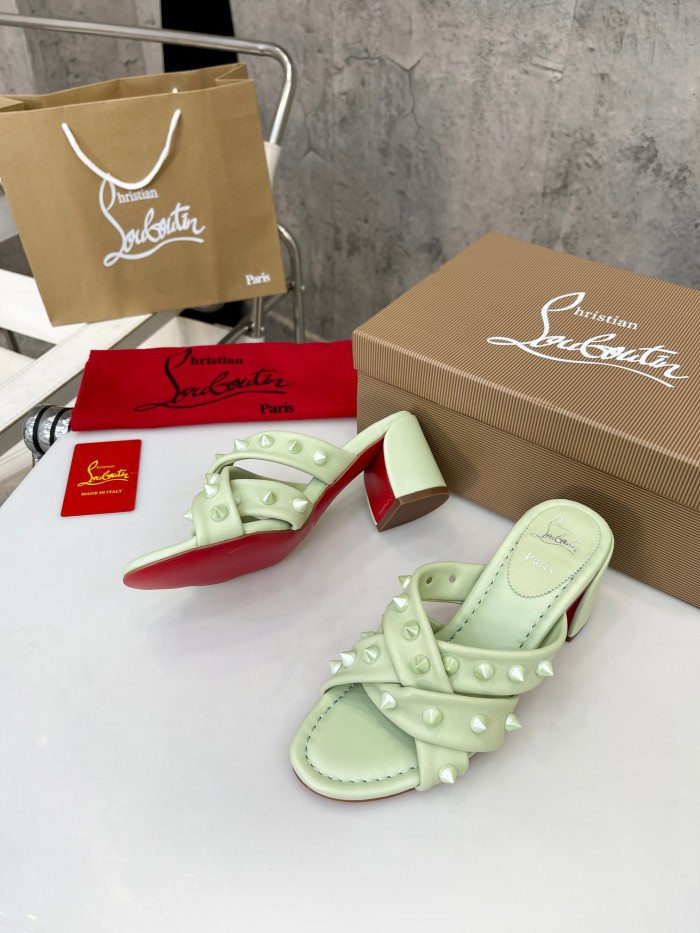 Women C*hristian L*ouboutin  Top Slippers CP 20230608-40