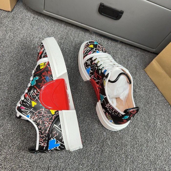 Men and Women C*hristian L*ouboutin Low Top Sneakers CP 20230609-30
