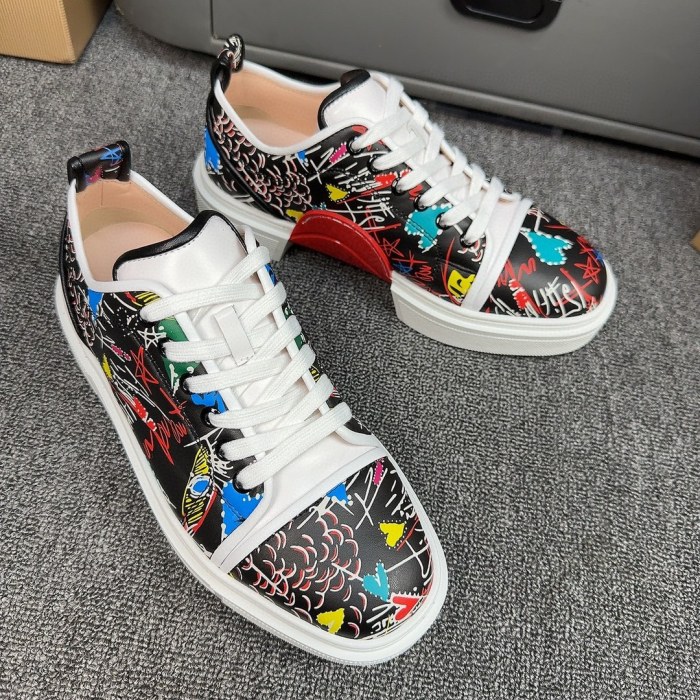 Men and Women C*hristian L*ouboutin Low Top Sneakers CP 20230609-30
