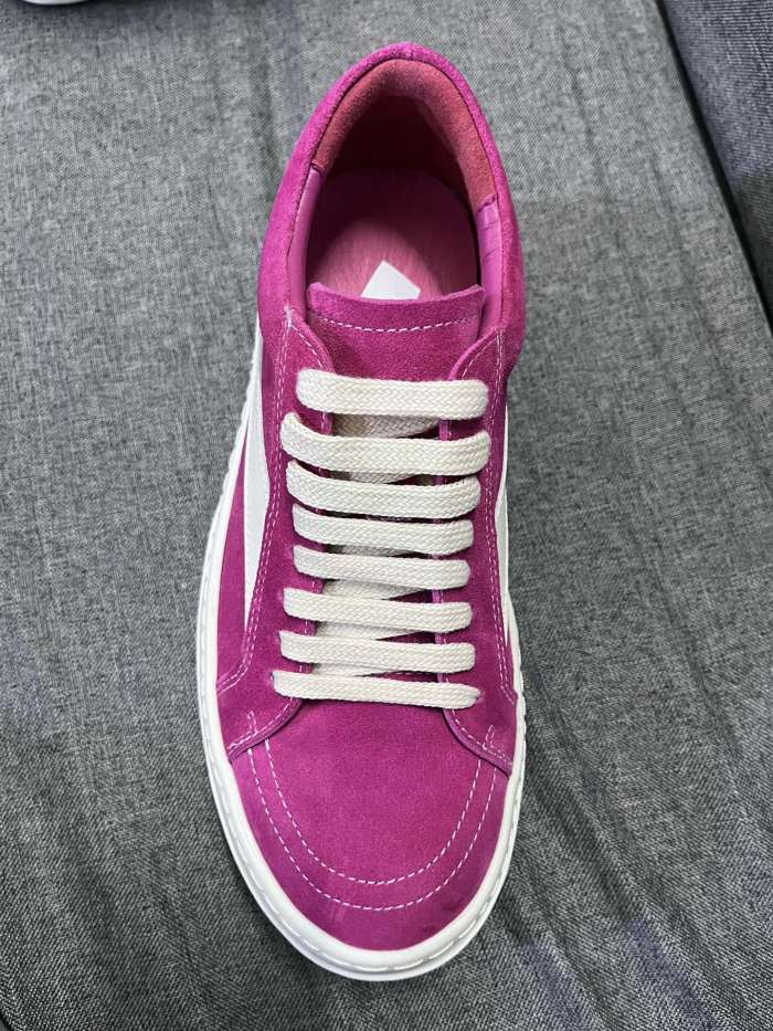Men Women R*ick O*wens LOW Leather Top Sneaker CP 20230612-3