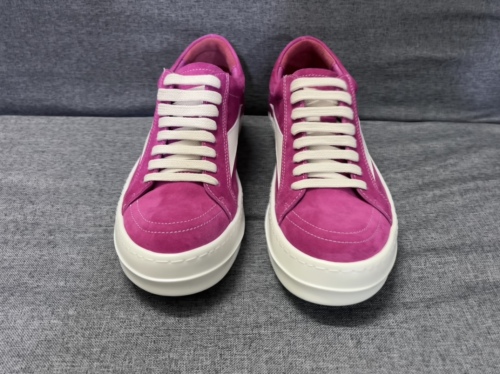 Men Women R*ick O*wens LOW Leather Top Sneaker CP 20230612-3