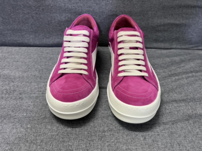 Men Women R*ick O*wens LOW Leather Top Sneaker CP 20230612-3