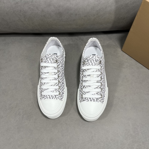 Men B*urberry Top Sneaker Low CP 20230614-7