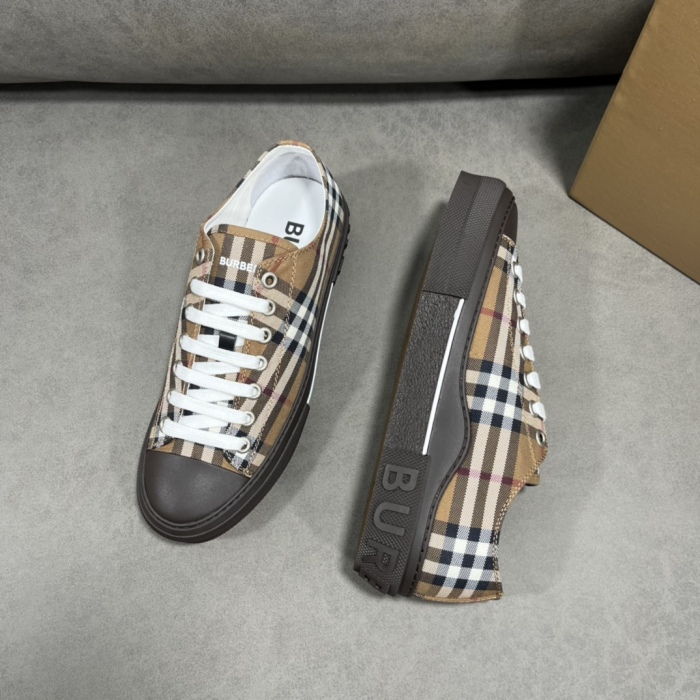 Men B*urberry Top Sneaker Low CP 20230614-3