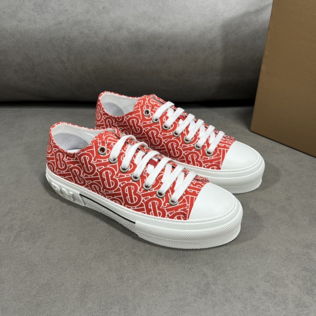 Men B*urberry Top Sneaker Low CP 20230614-6