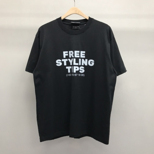 B*alenciaga T-shirt Top Quality DSX 20230619-44