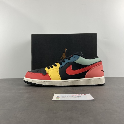 Air Jordan 1 Low SE Black Multi-Color DN3739-060