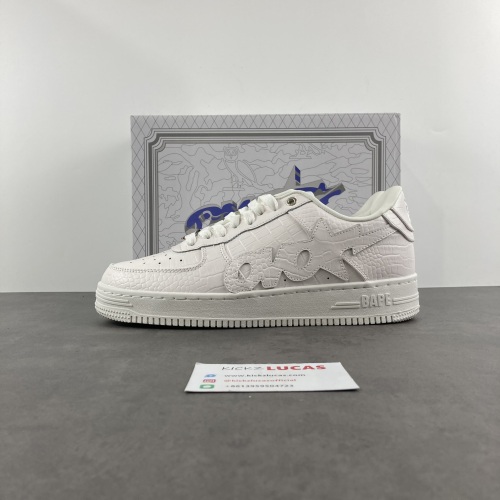 A Bathing Ape Bapesta OVO White