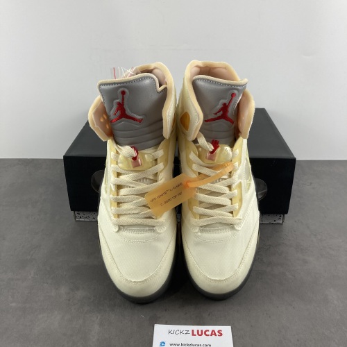 Air Jordan 5 Retro OFF-WHITE Sail  DH8565-100