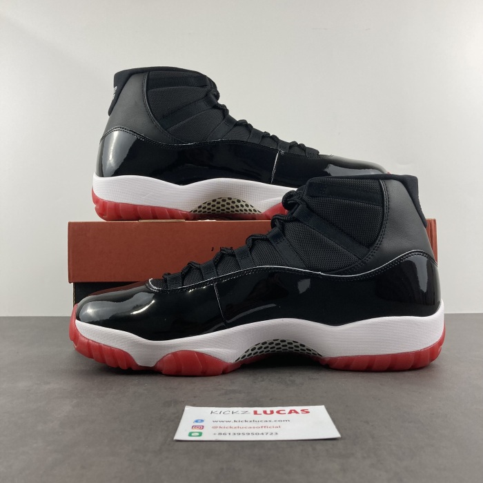 AirJordan 11 Retro Playoffs Bred  378037-061