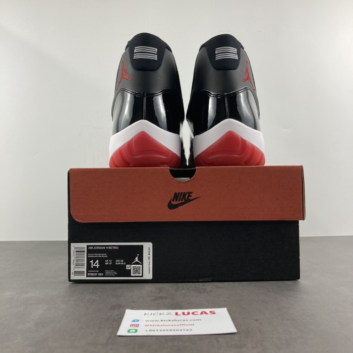 AirJordan 11 Retro Playoffs Bred  378037-061