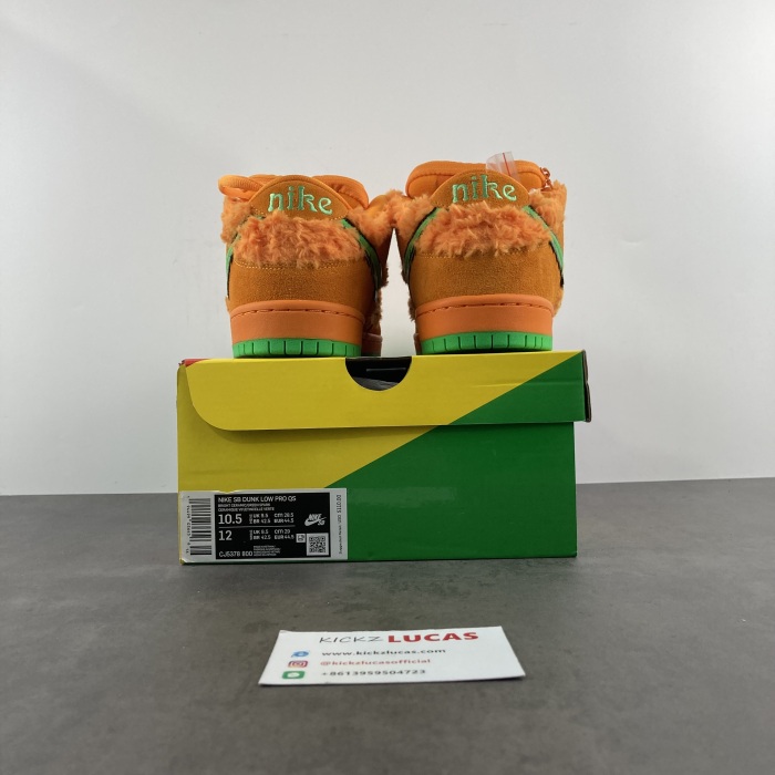 SB Dunk Low Grateful Dead Bears Orange  CJ5378-800