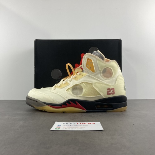 Air Jordan 5 Retro OFF-WHITE Sail  DH8565-100