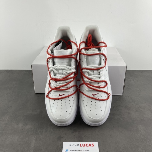 Air Force 1 Low Supreme White Custom CU9225-100