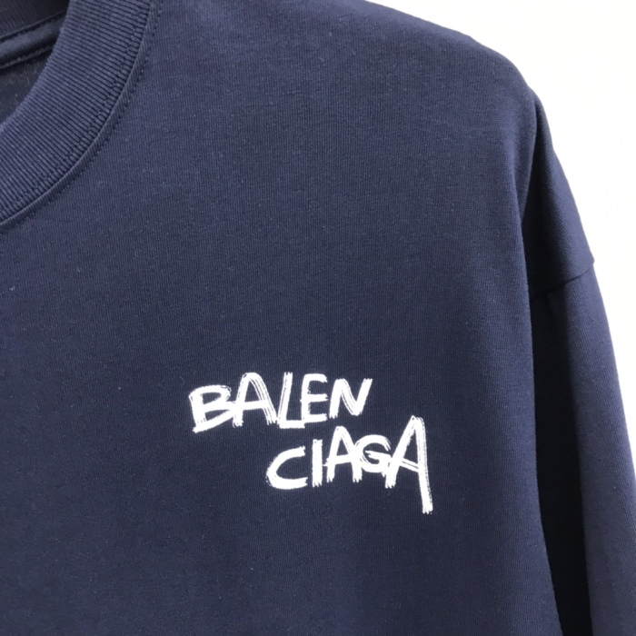 B*alenciaga T-shirt Top Quality DSX 20230626-1