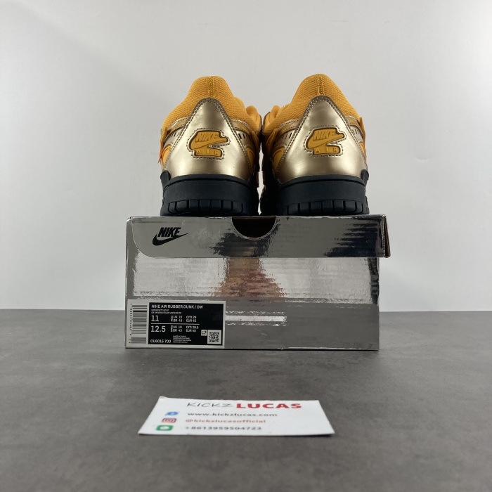 Air Rubber Dunk Off-White University Gold  CU6015-700