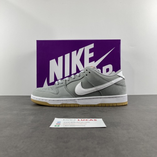 SB Dunk Low Pro ISO Orange Label Wolf Grey Gum  DV5464-001